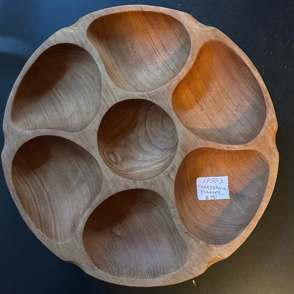 Vintage 1970’s Teakwood Charcuterie Board